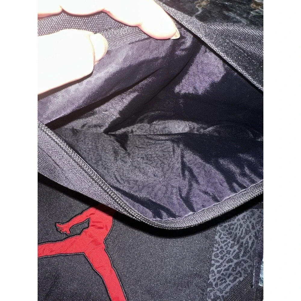 Air Jordan Brand Cinch Gym Sack Red & Black Jumpman backpack